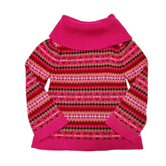 NWT Gap Fair Isle Knit Sweater Size 2 - Picture 1 of 7